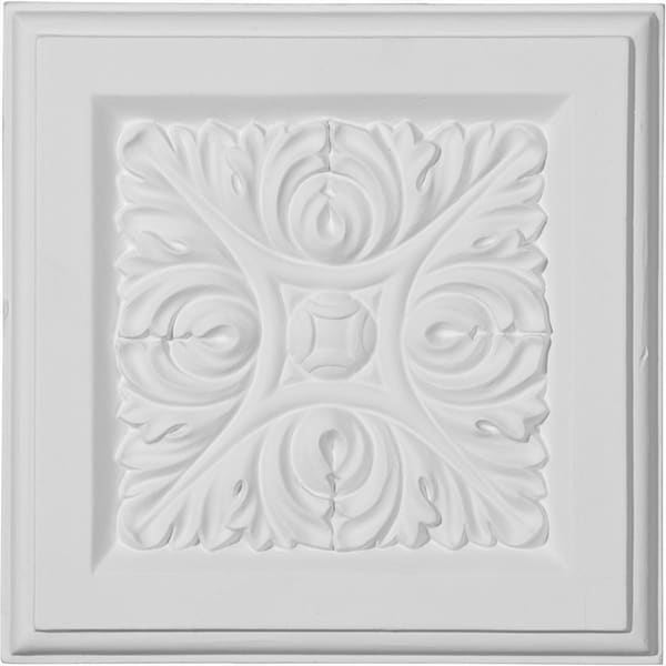 Ekena Millwork Plinth Block, Polyurethane, 5-1/4 in H, 5-1/4 in W PB05X05X01OD - main